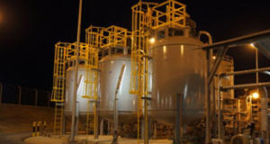 Powerclean tanks  for removal of suspended solids and hydrocarbons